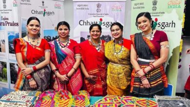 छत्तीसगढ़ की संस्कृति ने विदेश में बिखेरा रंग छत्तीसगढ़ की संस्कृति ने विदेश में बिखेरा रंग