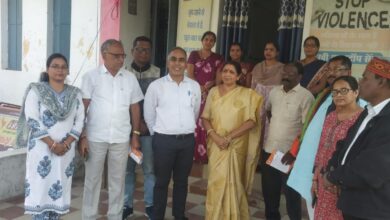 महिला आयोग की सदस्य ने सखी वन स्टॉप सेन्टर का किया निरीक्षण।