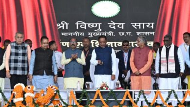 मुख्यमंत्री  विष्णुदेव साय ने 329 करोड़ रूपए से अधिक के विकास कार्यों का किया लोकार्पण-भूमिपूजन