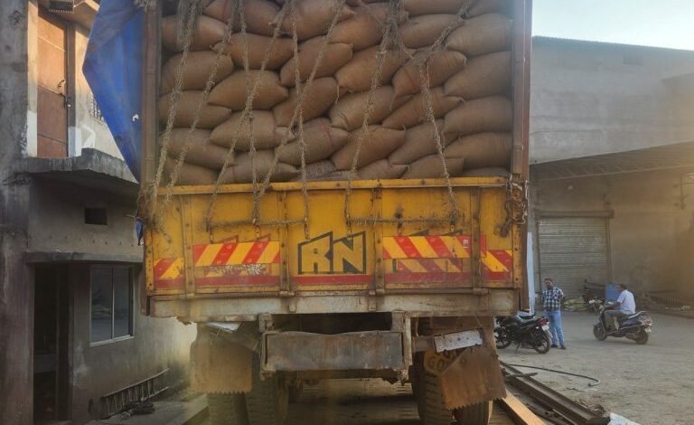 राज्य में अवैध परिवहन किए जा रहे 19 हजार 320 क्विंटल धान जब्त