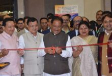 अंतरराष्ट्रीय व्यापार मेले में मुख्यमंत्री  विष्णुदेव साय ने छत्तीसगढ़ पेवेलियन का किया अवलोकन