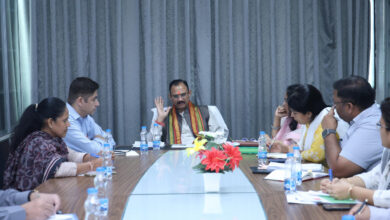 स्वास्थ्य मंत्री श्याम बिहारी जायसवाल ने की विभागीय योजनाओं की समीक्षा….