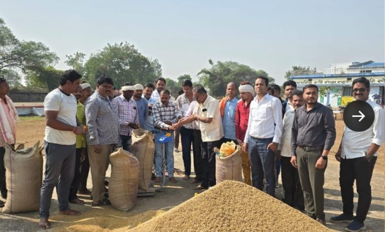 राज्य में 14,54,451 क्विंटल धान की हो चुकी है खरीदी