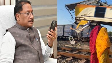 मुख्यमंत्री विष्णुदेव साय ने बिलासपुर के पास हुई ट्रेन दुर्घटना पर गहरा दु:ख व्यक्त किया…. मुख्यमंत्री विष्णुदेव साय ने बिलासपुर के पास हुई ट्रेन दुर्घटना पर गहरा दु:ख व्यक्त किया….