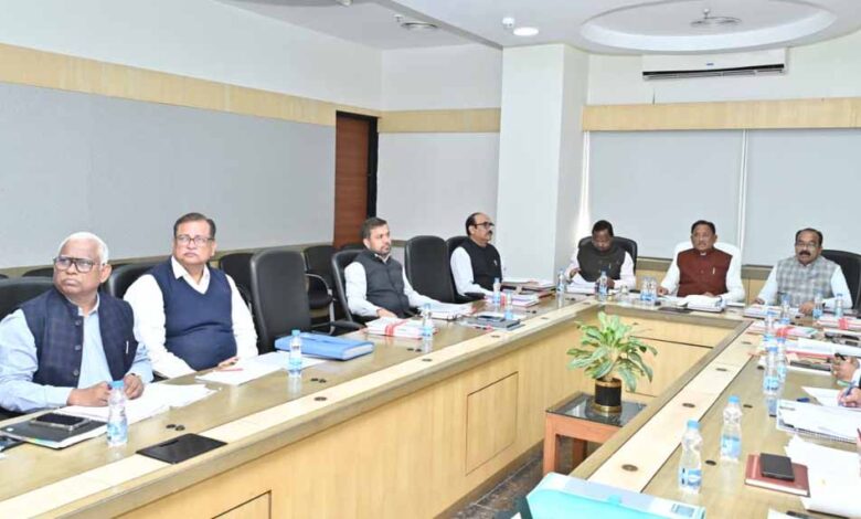 मुख्यमंत्री की अध्यक्षता में छत्तीसगढ़ सिंचाई परियोजना मंडल की 33वीं बैठक संपन्न मुख्यमंत्री की अध्यक्षता में छत्तीसगढ़ सिंचाई परियोजना मंडल की 33वीं बैठक संपन्न