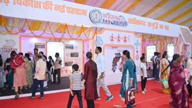 छत्तीसगढ़ की विकास गाथा देखने पहुंचे लोगों में भारी उत्साह….