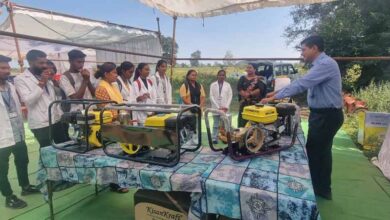 छत्तीसगढ़ के गांव तेन्दुवाही, महासमुंद में किसानों के लिए  सूखे सीधी बुआई धान पर गोष्ठी आयोजित