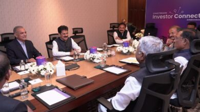 वाडीलाल ग्रुप छत्तीसगढ़ में खाद्य प्रसंस्करण इकाई लगाएगा, मुख्यमंत्री से हुई अहमदाबाद में मुलाकात…. वाडीलाल ग्रुप छत्तीसगढ़ में खाद्य प्रसंस्करण इकाई लगाएगा, मुख्यमंत्री से हुई अहमदाबाद में मुलाकात….