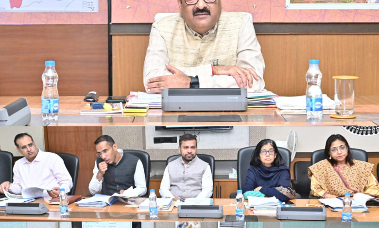 परियोजना एवं निर्माण क्रियान्वयन समिति की बैठक सम्पन्न….