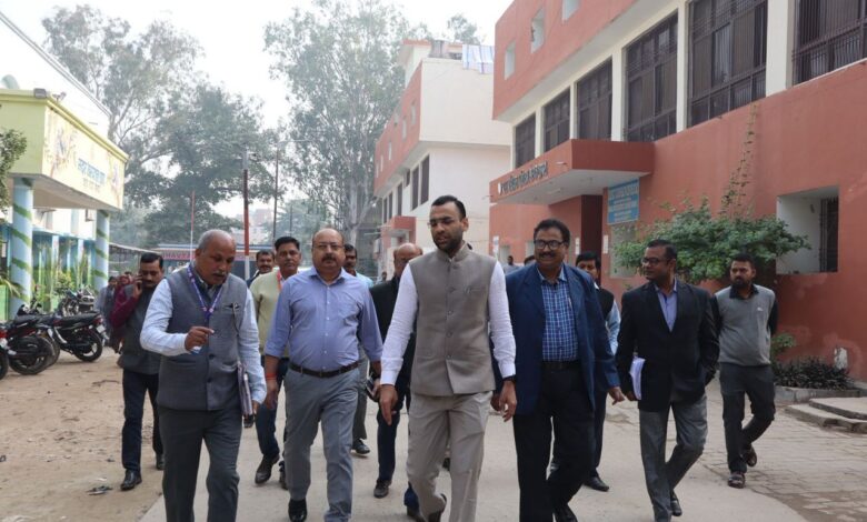 सदर अस्पताल, छपरा का निरीक्षण; स्वास्थ्य सेवाओं में व्यापक सुधार के निर्देश