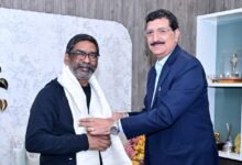 पीवीएनएल के सीईओ अशोक कुमार सहगल ने मुख्यमंत्री हेमंत सोरेन से की मुलाकात