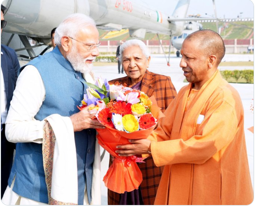 भारत रत्न अटल बिहारी वाजपेयी जी की प्रेरणा से अनुप्राणित, प्रधानमंत्री जी का लखनऊ में अभिनंदन!