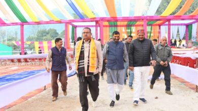 उत्तराखंड: चमोली के गौचर में आयोजित किसान मेले में पहुंचे कृषि मंत्री जोशी