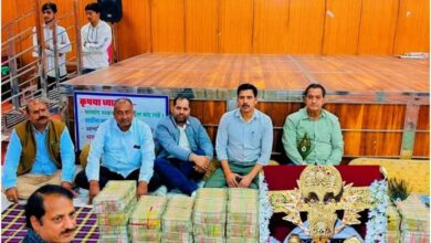 सांवरिया जी भंडार से कुल राशि 40 करोड़ 74 लाख से अधिक राशि निकली