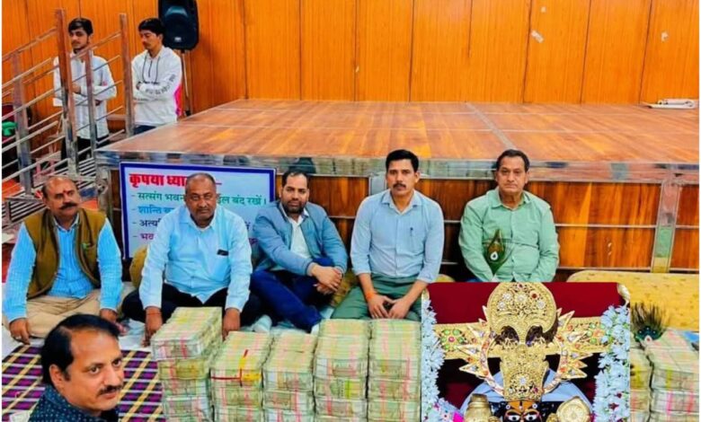 सांवरिया जी भंडार से कुल राशि 40 करोड़ 74 लाख से अधिक राशि निकली सांवरिया जी भंडार से कुल राशि 40 करोड़ 74 लाख से अधिक राशि निकली