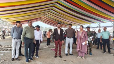 मुख्यमंत्री कार्यक्रम की तैयारी का कलेक्टर ने लिया जायजा