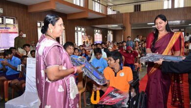 अंतर्राष्ट्रीय दिव्यांगजन दिवस पर नगर भवन में विविध आयोजन 14 जरुरतमंदो को वितरित किया गया सहायक उपकरण।