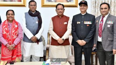 राष्ट्र की सुरक्षा में निरंतर तैनात हमारे सैन्य जवानों का योगदान अतुलनीय : मुख्यमंत्री विष्णु देव साय राष्ट्र की सुरक्षा में निरंतर तैनात हमारे सैन्य जवानों का योगदान अतुलनीय : मुख्यमंत्री विष्णु देव साय