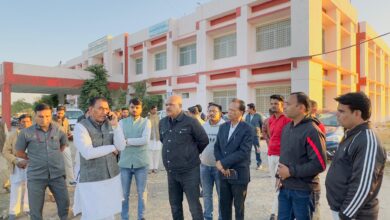 राज्यमंत्री (स्वतंत्र प्रभार) श्री नारायण सिंह पंवार ने सुठालिया महाविद्यालय में विकास कार्यों का किया निरीक्षण, अधिकारियों को दिए आवश्यक निर्देश