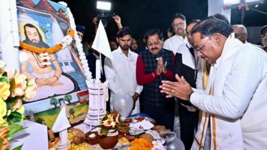 बाबा गुरु घासीदास ने पूरी मानवजाति को सामाजिक समरसता का दिया संदेश – मुख्यमंत्री  विष्णुदेव साय