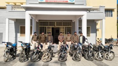 मलावर पुलिस ने मोटरसाइकिल चोरी की कई घटनाओं का किया खुलासा, शातिर चोर गिरफ्तार