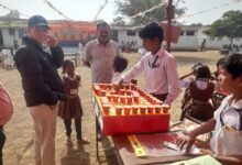 अर्जुनी सरस्वती शिशु मंदिर में भव्य गणित मेला का आयोजन