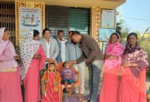 आयुष्मान आरोग्य मंदिर टोनाटार में 237 बच्चों को पिलाया गया पोलियो ड्रॉप