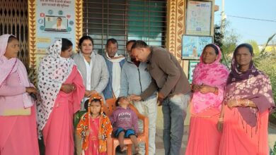 आयुष्मान आरोग्य मंदिर टोनाटार में 237 बच्चों को पिलाया गया पोलियो ड्रॉप