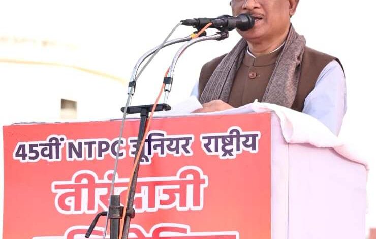 छत्तीसगढ़ में खेलों का विकास हमारी प्राथमिकता- मुख्यमंत्री विष्णुदेव साय