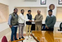 मंडल रेल प्रबंधक ने प्रभार लियारेलवे मजदूर कांग्रेस ने नए डीआरएम का किया स्वागत: