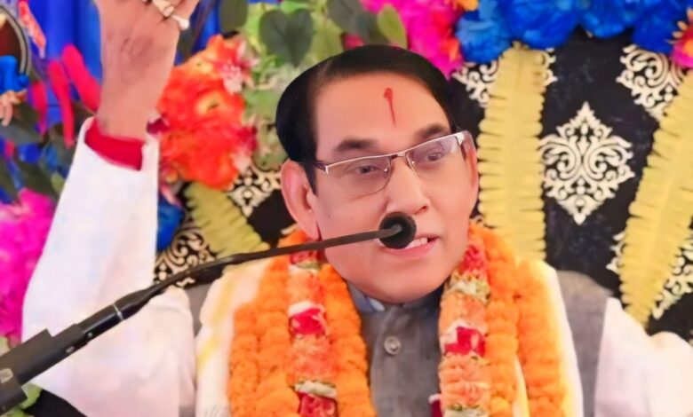 करमदा मे भव्य कलश यात्रा के साथ प्रारम्भ हुई श्रीमद भागवत कथा..