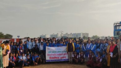 राष्ट्रीय आविष्कार अभियान अंतर्गत विद्यार्थियों ने किया शैक्षणिक भ्रमण।