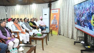 मुख्यमंत्री  विष्णु देव साय ने जनप्रतिनिधियों संग ‘मन की बात’ कार्यक्रम की 129वीं कड़ी का श्रवण