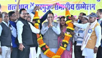 मुख्यमंत्री  साय शामिल हुए पेंशनर सम्मेलन में