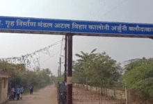 अटल आवस हाउसिंग बोर्ड कॉलोनी में चोरो ने 4 सुने घरों में चोरी की वारदात को दी अंजाम।