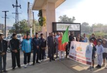 विकसित राजस्थान के निर्माण में युवाओं की अहम भूमिका-मुख्य सचेतक,विधानसभा जालोर में रन फॉर विकसित राजस्थान कार्यक्रम में दौड़े युवा